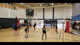 14U Nimcha November 18th 2023 final game of day vs Halton Hurricanes set 2 925 [upl. by Fradin]