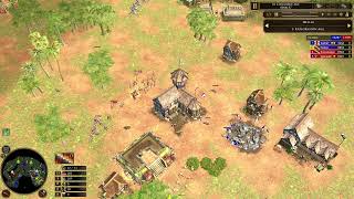 AoE3DE  VultusIC amp SwEeTBR vs SiouxLamerIC amp Vptom29OT  Panama [upl. by Uhthna158]