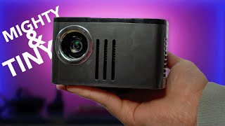 MINI Projector BIG Power  AAXA P7 Review [upl. by Richman490]