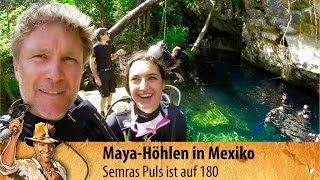 Cenoten in Mexiko Abtauchen in den Höhlen der Mayas  3 [upl. by Danas585]