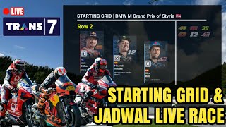 Starting Grid DAN JADWAL LIVE RACE MotoGP Styria 2020  Info MotoGP Hari ini [upl. by Squires368]