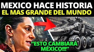 ¡MÉXICO SORPRENDE al MUNDO con NUEVO VEHÍCULO MILITAR que PREOCUPA a EEUU [upl. by Cahn708]