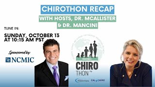 ChiroThon™ 2024  Live ChiroThon Recap with CalChiro [upl. by Assilym]