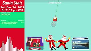 Google Santa Tracking 2022  Part 33  Recording [upl. by Eustis]