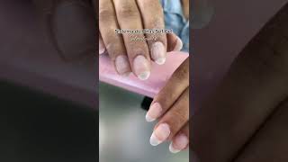 Un día conmigo versión manicurista uñas soft gelefecto aurora french con pigmentos neón [upl. by Atse]