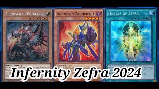 Infernity Zefra paired with FIendsmith cards is the MOST CONSISTENT version of any Infernity deck [upl. by Akinnej]