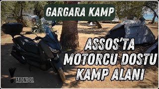 Assosta Denize Sıfır Motorcu Dostu Kamp Gargara Camping  3 Bölüm [upl. by Sarchet314]