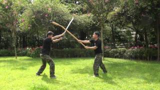 軍刀法選  Applying Chinese LongSaber principles to Dadao Chinese War Sword [upl. by Glennis]