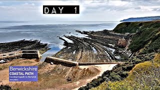 Berwickshire Coastal Path Day 1  Cockburnspath to St Abbs [upl. by Yllak]