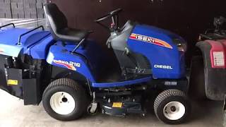 Iseki SXG 216 Ride on Mower Review 34 [upl. by Acina477]