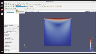 First OpenFOAM simulation  Lid Driven Cavity  1 minute tutorial [upl. by Yduj289]