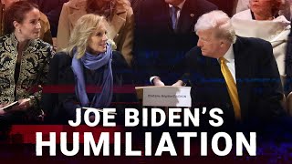 Donald Trump hilariously trolls Jill Biden after she was caught looking at him lovingly in Paris [upl. by Other720]