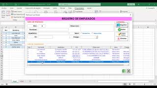 Formulario en VBA Excel Nuevo Modificar Buscar Eliminar Limpiar Parte 3 [upl. by Drazze]