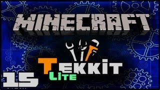 Minecraft Tekkit Lite with Lewis  Assembly Table Phased Transport Pipes and Basic IC 15 [upl. by Kolivas]