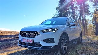 2019 Seat Tarraco 20 TDI 190 PS Xcellence 7Sitzer  Review Test Fahrbericht deutsch [upl. by Nirrak]