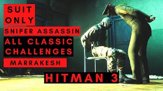 Hitman 3  Marrakesh  Silent Assassin Suit Only Sniper Assassin  A Gilded Cage  Master Mode [upl. by Werner153]