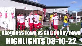 HIGHLIGHTS  Skegness Town vs GNG Oadby Town FC UCL Cup [upl. by Gnilyarg327]