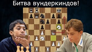 Битва 17летних вундеркиндов ⚔ ВКеймер  РПрагнанандха 🏆 Champions Chess Tour 2022 [upl. by Caro]