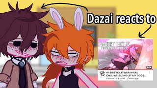 Dazai reacts to Chuuya rabbit hole meme READ DESC BEFORE WATCHING [upl. by Atiuqes]