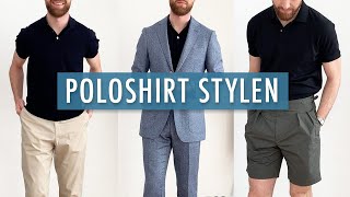 So kombinierst du ein PoloShirt ● Styling Tipps Männer [upl. by Aalst136]