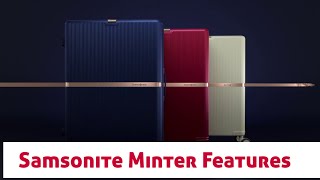 Samsonite Minter Features  Secure Zipper  Ultra Lightweight [upl. by Richela]