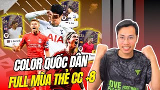 TIZJ TRẢI NGHIỆM TEAM COLOR QUỐC DÂN VỚI FULL MÙA THẺ CC8 MAX LƯƠNG SIÊU KHỦNG KHIẾP CỦA FC ONLINE [upl. by Zakaria]