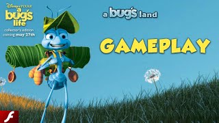 DisneyPixars A Bugs Life A Bugs Land Flash Gameplay  Disney Games [upl. by Claudine984]