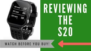 Garmin Approach S20 GPS Watch Review  An HONEST Opinion [upl. by Mauldon]