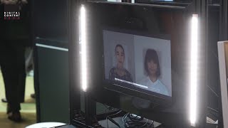 Morphing Identity自己顔が他者顔へ変容していく映像システム：株式会社ソニーコンピュータサイエンス研究所 笠原 Superceptionグループ【DCEXPO2021】 [upl. by Elagiba]