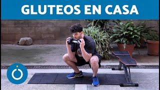 TOP 3 EJERCICIOS de GLÚTEOS para HOMBRES con PESO ✅ Hazlos EN CASA [upl. by Nnylyram]