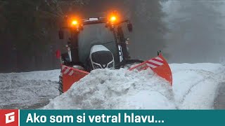 Valtra G135 na Čertovici  GARÁŽTV  Rasťo Chvála [upl. by Yak104]