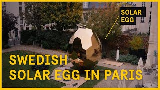 Swedish Solar Egg in Paris [upl. by Gwennie292]