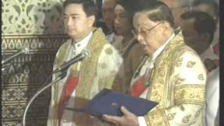 5DEC10 THAILAND Part 6 In a Speech on the Occasion of HM King Bhumibol Adulyadejs 83rd Birthday [upl. by Leuas]