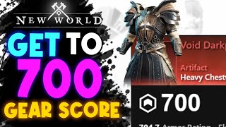 How To Get 700 GS Gear With PvE PvP amp Crafting ⚔️New World Expansion [upl. by Feune]