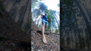 I BAREFOOT Climbed Creux Du Van barefoot [upl. by Lativa]