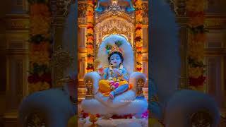 Subh subh krishna g ka darshan🙏🙏 shortvideo love tagyoulove [upl. by Ronnholm]