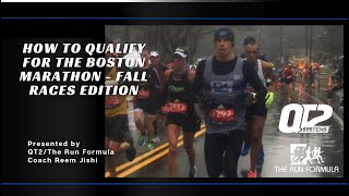 BOSTON MARATHON 2018 DOCUMENTARY SPECIAL  Qualifying For Boston [upl. by Shepley259]