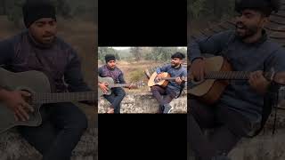 Tera Zikr  Darshan raval  guitar cover ujjwal or sumit shorts guitar darshanraval unplugged [upl. by Gabe537]