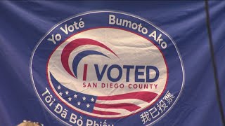 San Diego County voters head to the polls [upl. by Neetsirhc831]