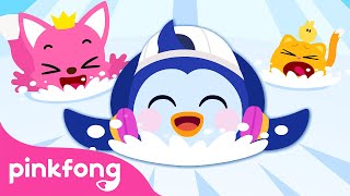 Penguin Family Dance  Animal Songs of Pinkfong Ninimo  Pinkfong Kids Song [upl. by Acie414]