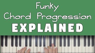 Funky Chord Progression EXPLAINED [upl. by Nnyliak826]