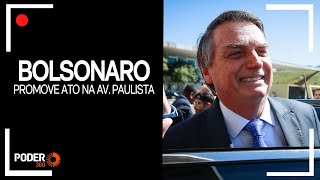 Ao vivo Bolsonaro promove ato na avenida Paulista em SP [upl. by Ydnor]