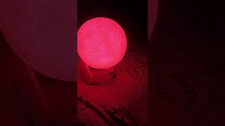 3D 7 Color Changing Moon Night Rechargeable Night lamp for Bedroom for Adults and Kids Home Room Bea [upl. by Ilario]