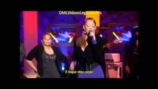 Mariah Carey  Touch My Body  Legendado  Live [upl. by Tiat330]