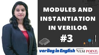 Modules and Instantiation in Verilog  3  Verilog in English [upl. by Nytsud]