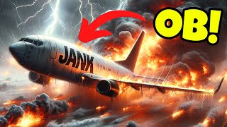 The Best Plane Crashes amp Sinking Ships with JANK AIRLINES in Stormworks [upl. by Yhtomiht]