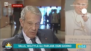 E morto Navarro Valls storico portavoce di papa Wojtyla  Unomattina Estate 0672017 [upl. by Kevina]