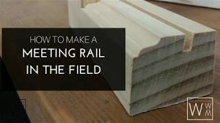 How To Make a Meeting Rail [upl. by Panaggio]