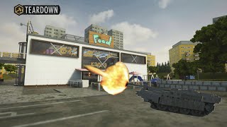 Tank Destroys Stores  Teardown PS5 [upl. by Donia]