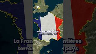 Quelle est la frontière de la France la plus longue [upl. by Ajssatsan]